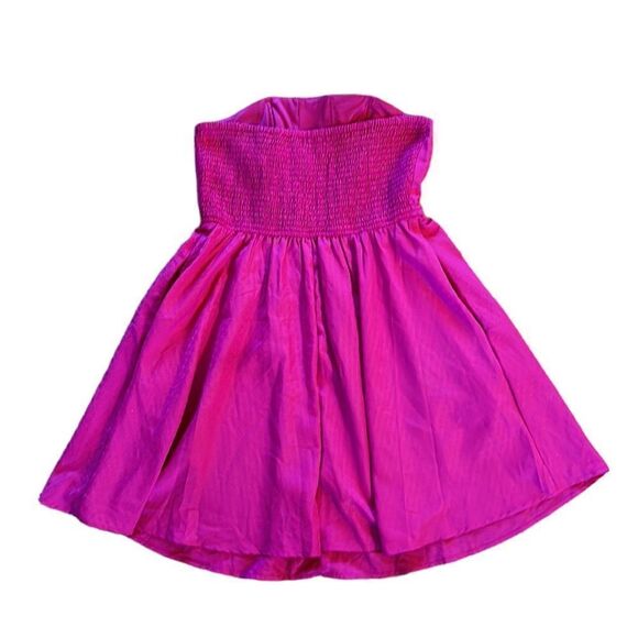 NEW Band Of The Free Pink Strapless Dress - Picture 4 of 5